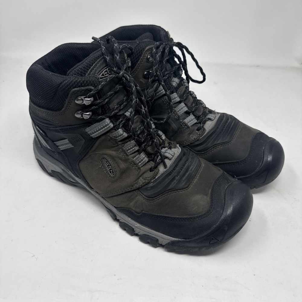 KEEN Men's 11 Ridge Flex Mid Height Waterproof Hiking Boots